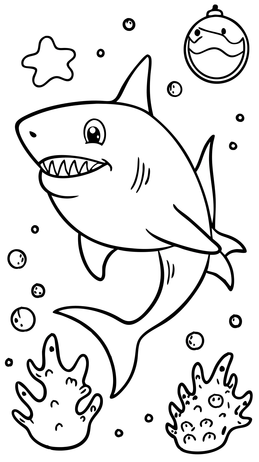 coloriages de requin